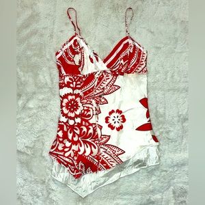 Vintage Y2K 100% silk top